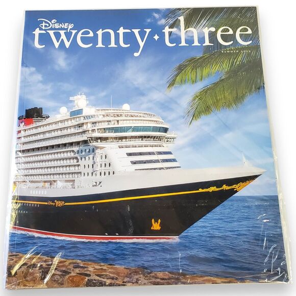 D23 Magazine Summer 2022 DISNEY WISH Cruise Ship Captain Minnie NEW Sealed - Picture 4 of 4